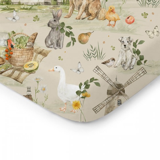 ColorStories COT -Blatt 120x60 cm kleine Farm