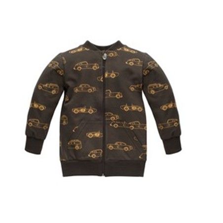 PINOKIO Blouse Zapinana Old Cars Graphite, PH 80