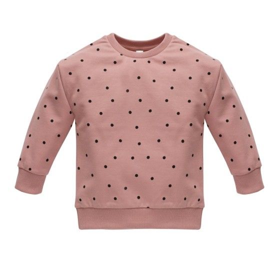 PINOKIO Sweatshirt Pink polka dots Tres Bien 86