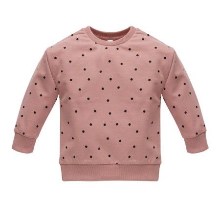 Pinokio Mikina Pink Polka Dots Tres Bien 86
