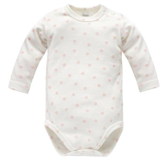 Pinokio Body Long Sleeve Ecru, Flowers Lovely Day Flowers 68