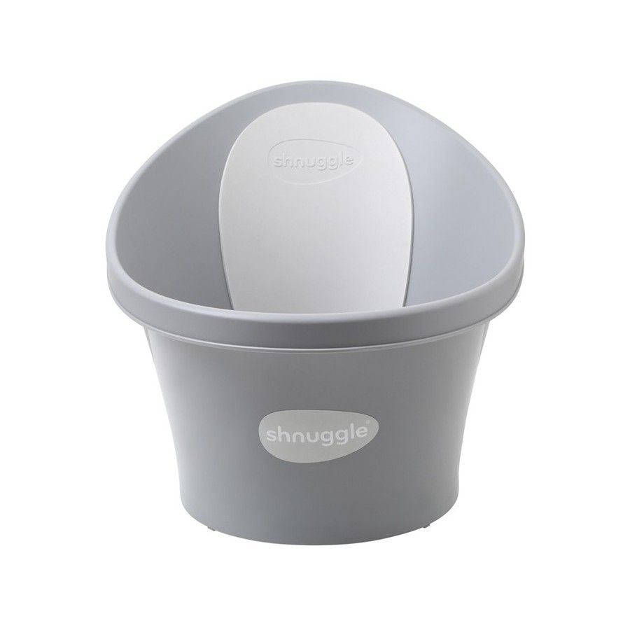 Shnuggle Wanienka dla Niemowlaka z Odpływem Baby Pebble Grey
