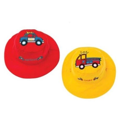 FlapJack Hat Fire Truck / Polícia M