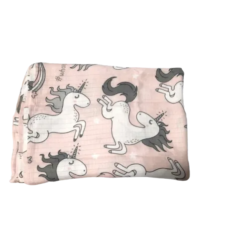 LA MILLOU OTULACZ BAMBOO MUŚLIN - UNICORN SUGAR BEBE