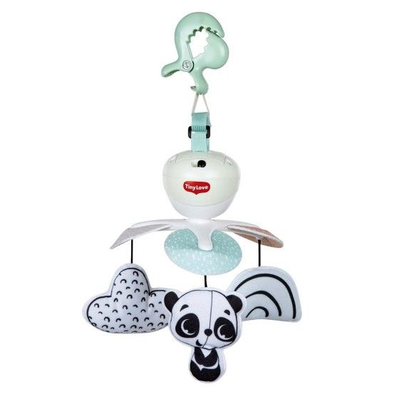 Tiny Love Karuzela podróżna 3w1 - Decor - czarno-biała
