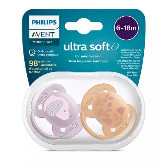 Philips Avent Ultra Soft Cacifi Deco Girl 6-18m - 8720689016735