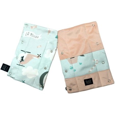 La Millou Miss Cloudy Smoke Rose veiligheidsgordelhoes