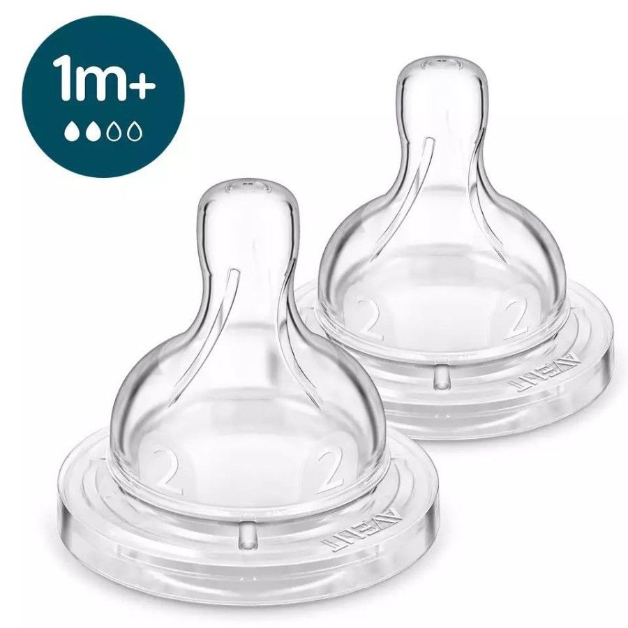 Philips Avent Smoczek antykolkowy 1m+ 2szt