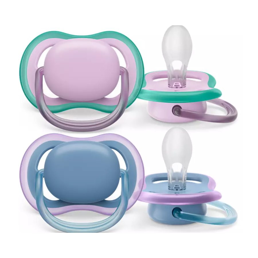 Philips Avent ultra air Smoczek non deco girl 6-18m -