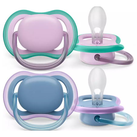 Philips Avent ultra Air Non-Deco-Schnuller Mädchen 6-18 Monate