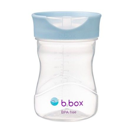 b.box Kubek treningowy plastikowy 240 ml błękitny