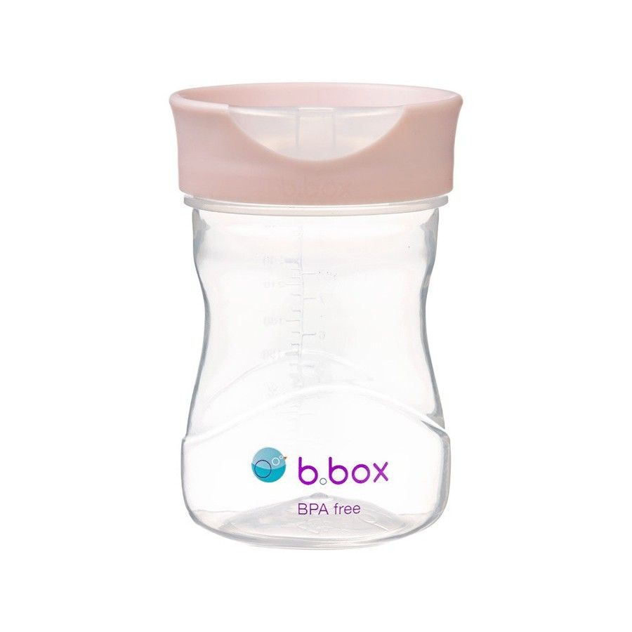b.box Kubek treningowy plastikowy 240 ml jasny roż