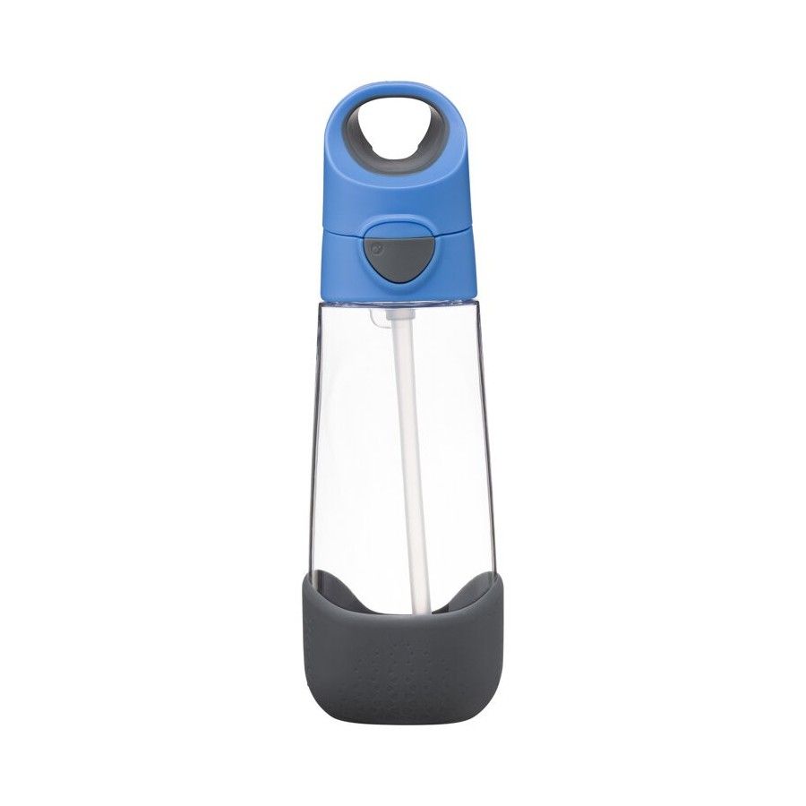 b.box Babybehälter - 600 ml Blue Slate Flasche mit Tritanstiel