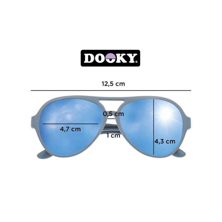 Dooky Okulary przeciwsłoneczne JAMAICA AIR BLUE 3-7lat -