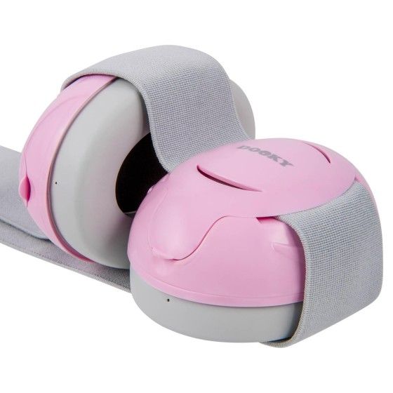 Dooky Słuchawki ochronne Baby Earmuff pink 0-3 l