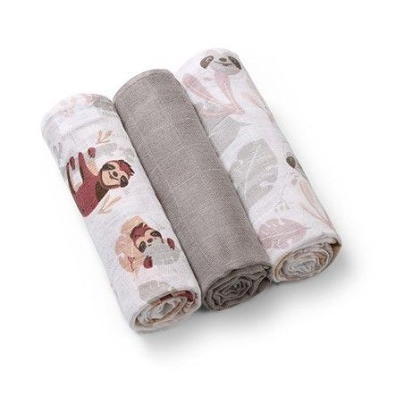 Die Babys sind Muscheln. Super-weiche, faule Graue