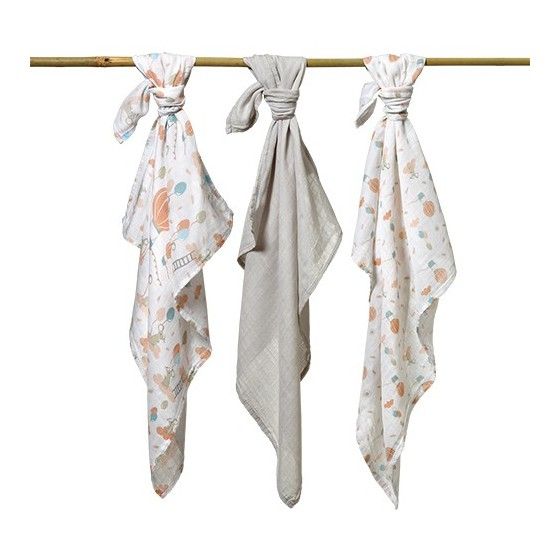 Pañales de fibra de bambú de bambú natural BABYONO