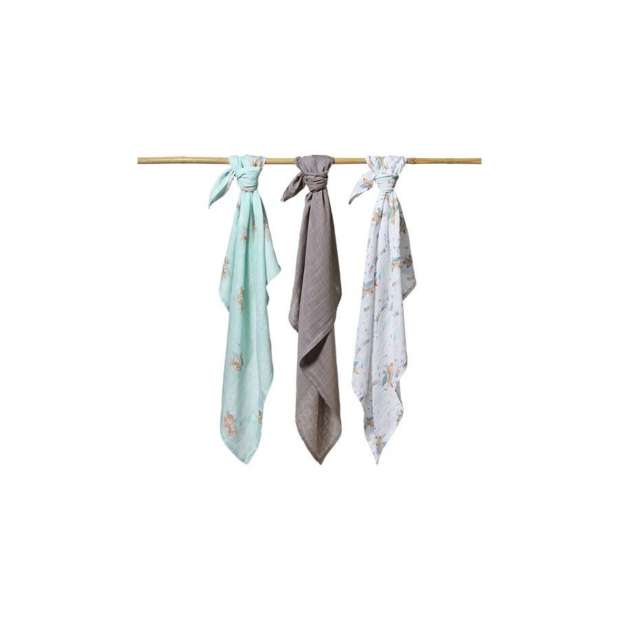 Babyono Natural Bamboo Bamboo Fiber Nappies