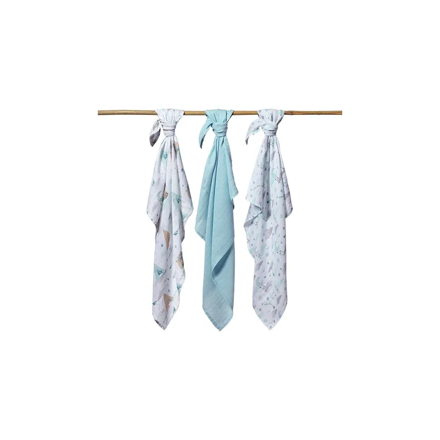 Babyono természetes bambusz bambusz szálas pelenkák