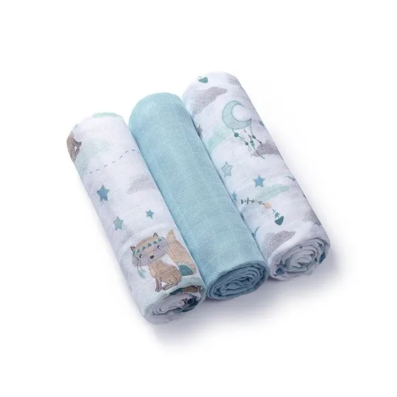 Babyono természetes bambusz bambusz szálas pelenkák