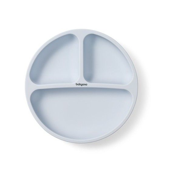 Babyo Silicone csészealj kék tapadókoronggal
