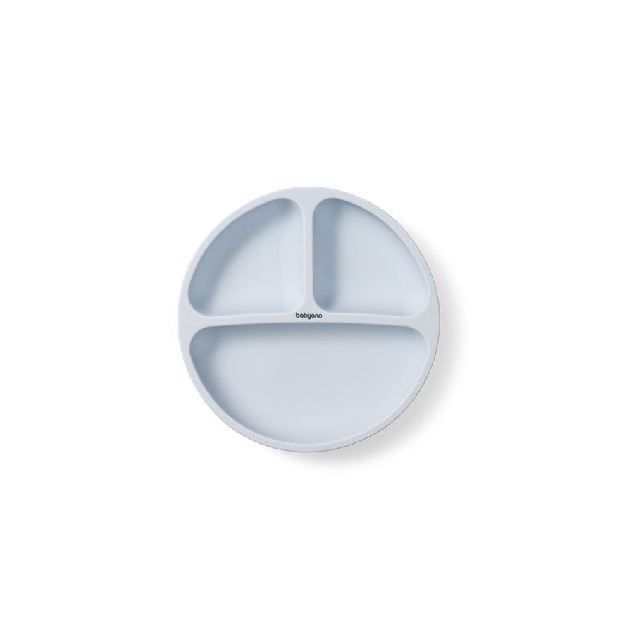 Papillon Plaque en silicone avec aspirateur bleu