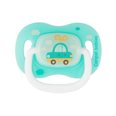 Canpol babies smoczek uspokajający silikonowy 6-18m symetryczny TOYS