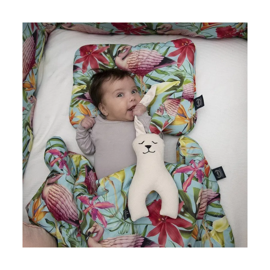 La Millou Mascot Minky - Szeretem Panda Pink - Gray -