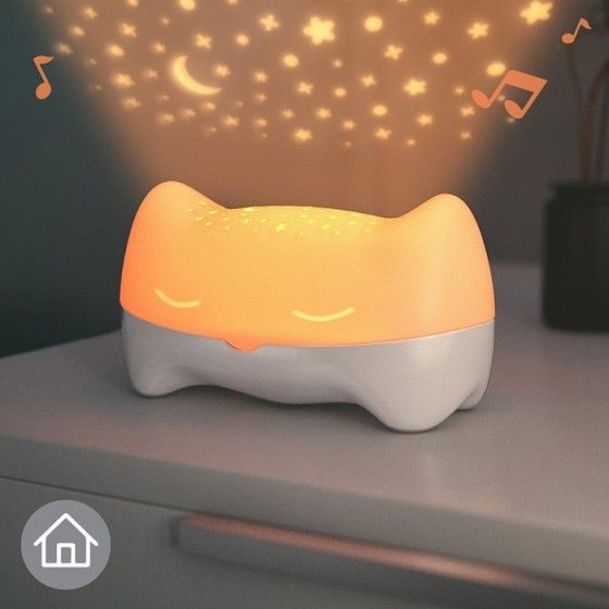 Benbat Projektor i lampka nocna do usypiania 3w1 Hooty