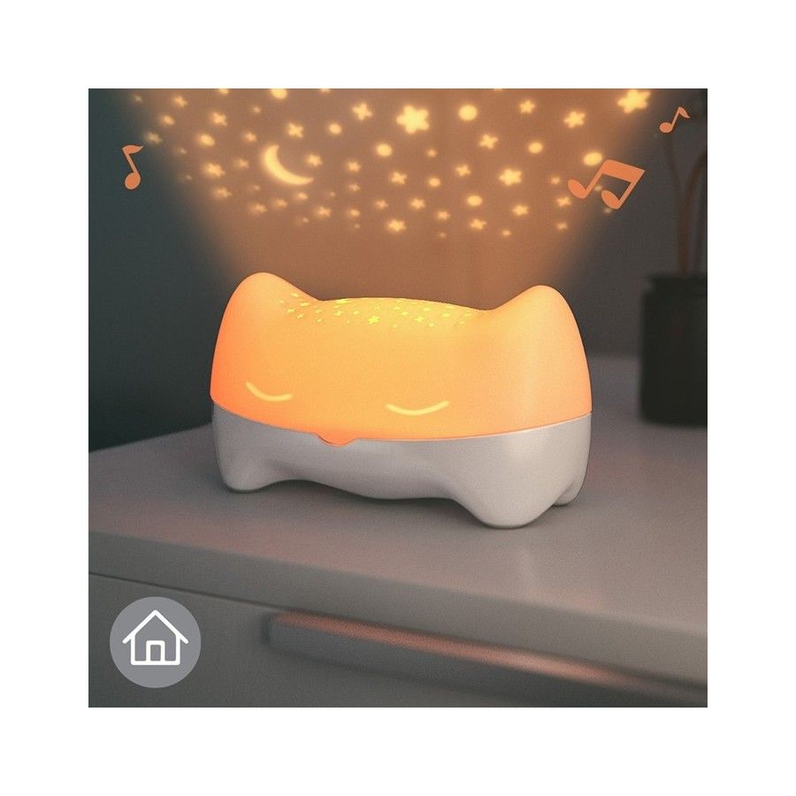 Benbat Projektor i lampka nocna do usypiania 3w1 Hooty