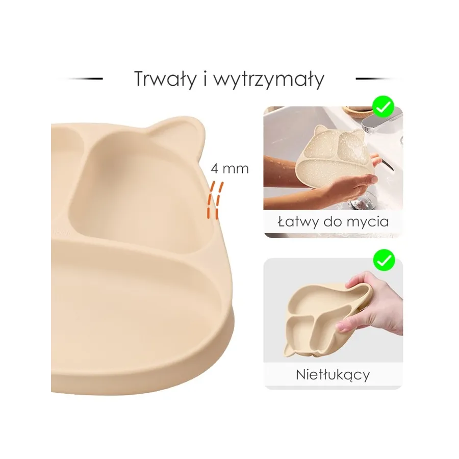 Mombella Panda Light Brown Sugacing Cart - 5060666871906