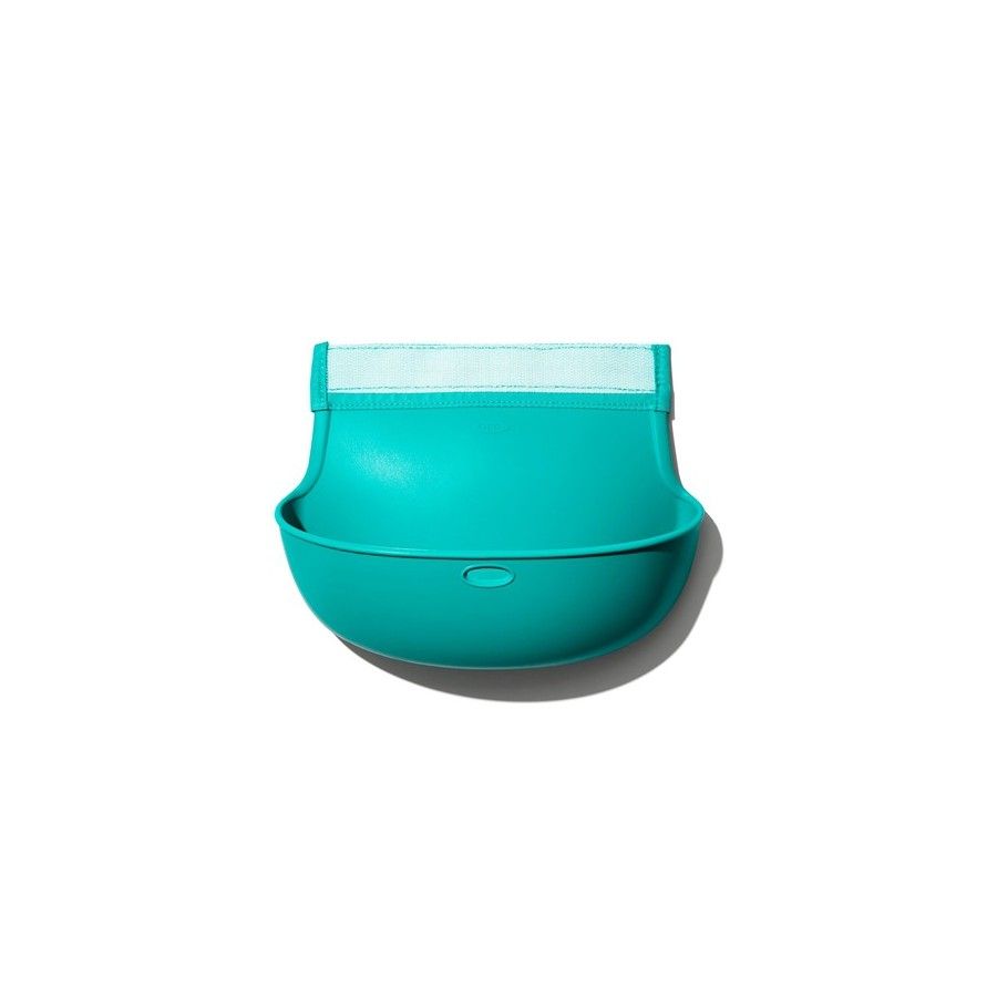 OXO tot Śliniak z Rękawami i Kieszonką Teal