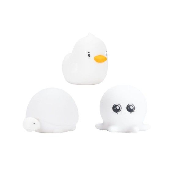 Konijn en vrienden Kit Mini Water Silicone Lights White 3 PCs.