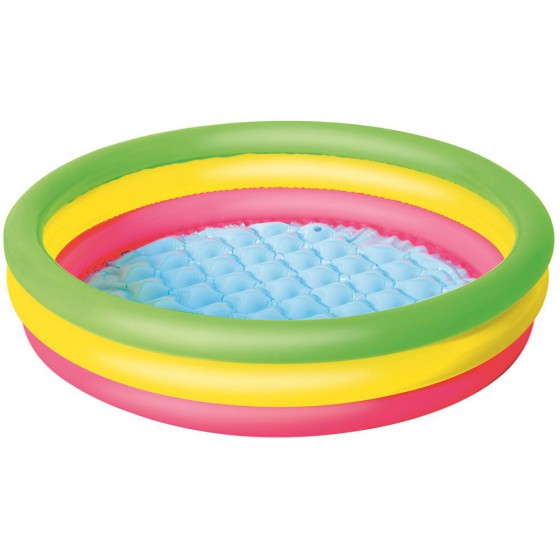 BESTWAY Aufblasbarer Pool, drei Farben, 102 cm x 25 cm