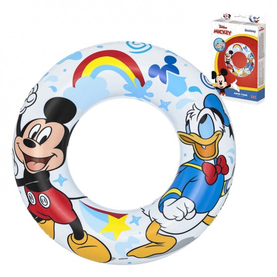 Der Schwimmbad Mickey ist 56 cm groß