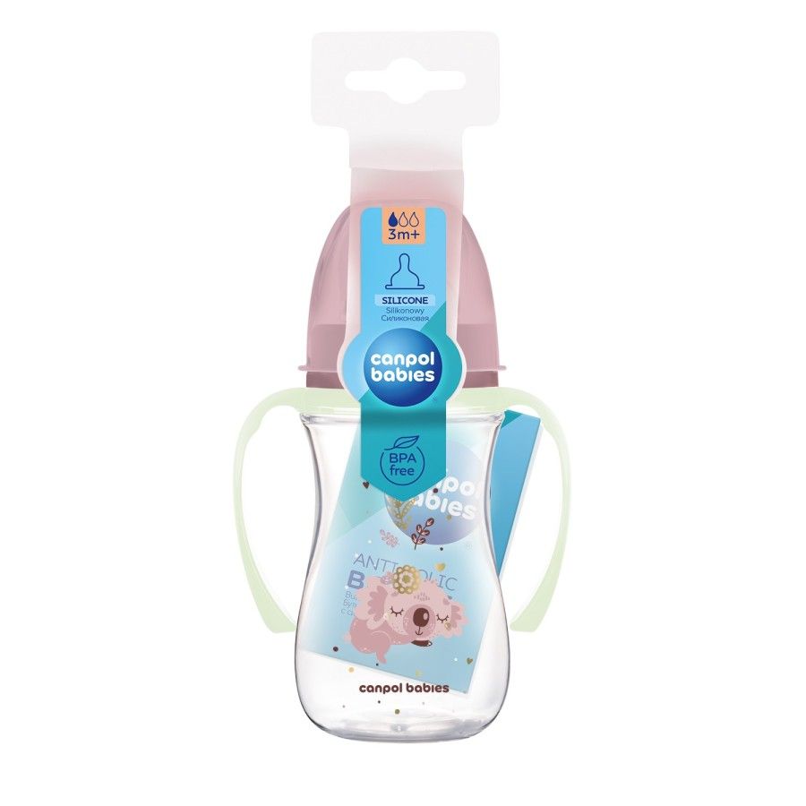 Canpol Babies wide anti-circular bottle with glowing