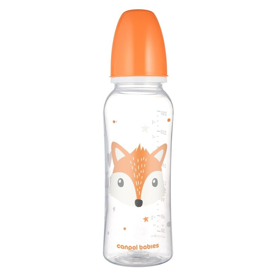 Canpol Babies Standard bottle Narrow 250 ml Cute Animals