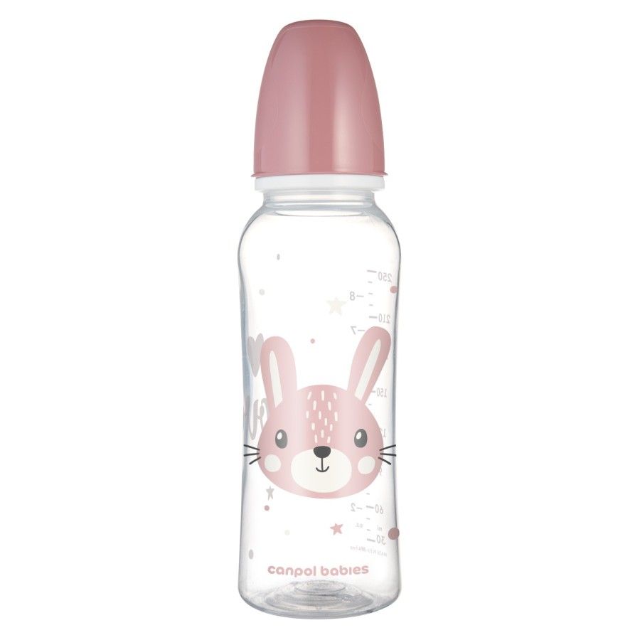 Canpol Babies Standard bottle Narrow 250 ml Cute Animals