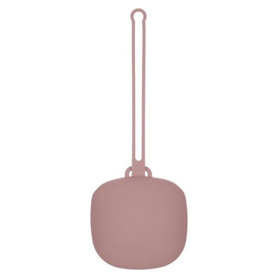 Canpol babies silikonowe etui na smoczki pink