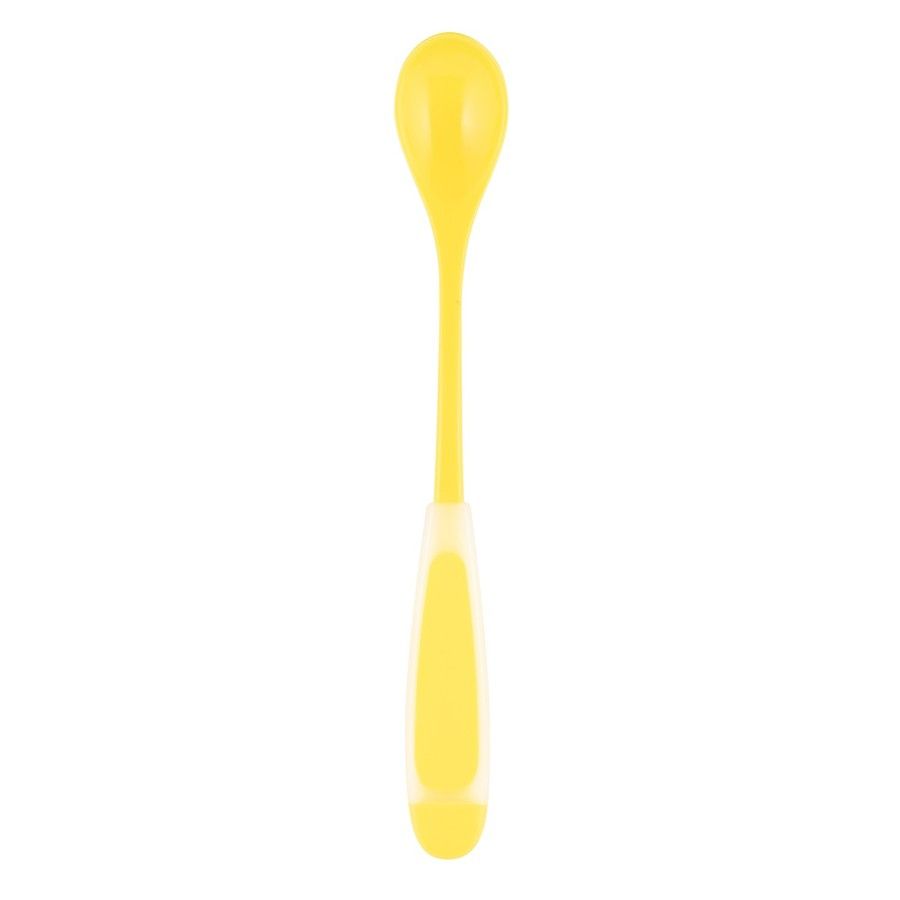 Canpol babies łyżeczka miękka z długim uchwytem yellow