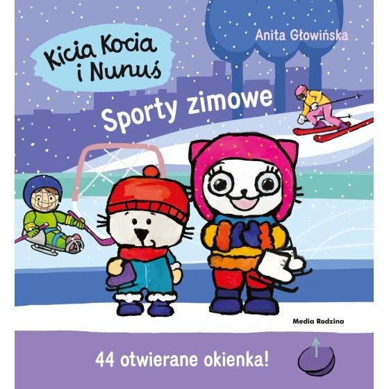 Mr. Kice Kocia és Nunuś. Téli sportok - 9788382656039