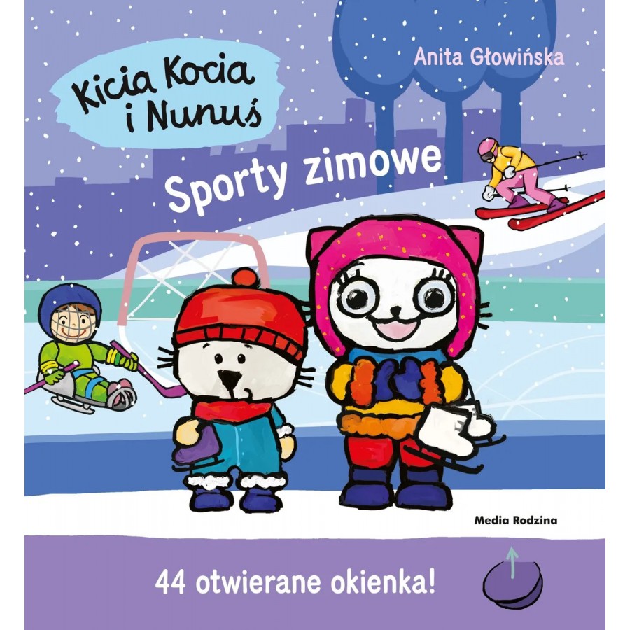 MR Kicia Kocia i Nunuś. Sporty zimowe - 9788382656039