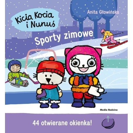 Le chat et le cochon. Sports d'hiver