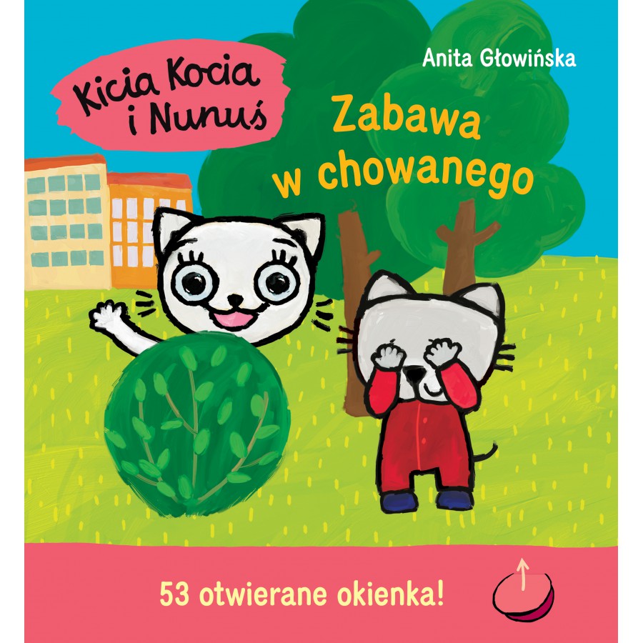 Kicia Kocia i Nunuś. Zabawa w chowanego - 9788382657234