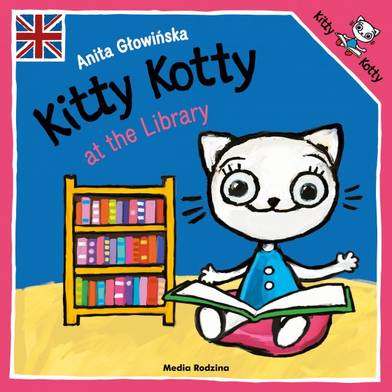 MR Kitty Kotty at the Library - 9788382655452