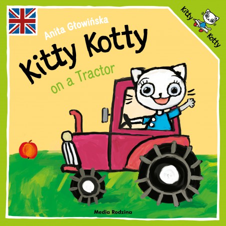 M.R. Kitty Kotty sur un tracteur