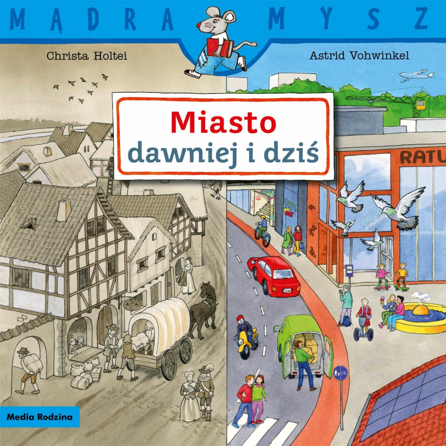 MR Mądra mysz. Miasto dawniej i dziś - 9788382655049