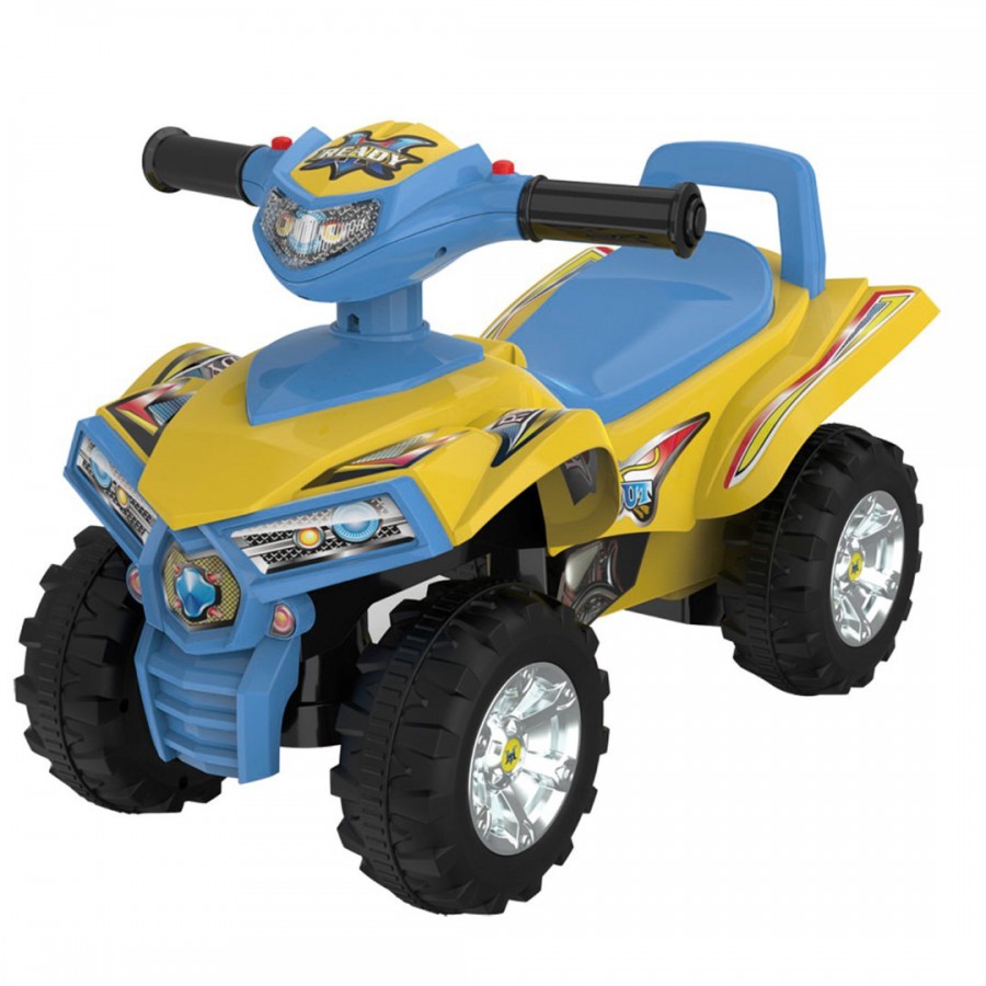 SUN BABY Jeździk QUAD żółty - 5905525350676