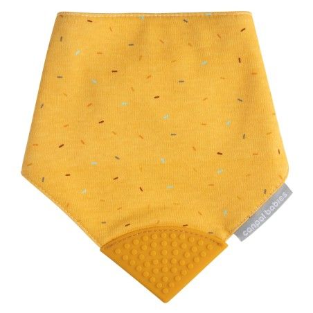 Canpol Materiál Materiál Bib se žlutým hrbem