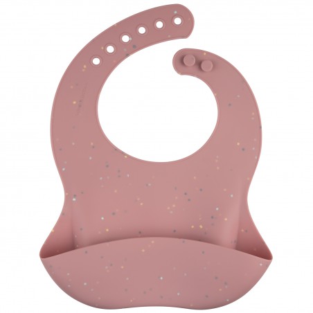 Canpol babes Silikonschleimhaut mit pink DOTS Tasche